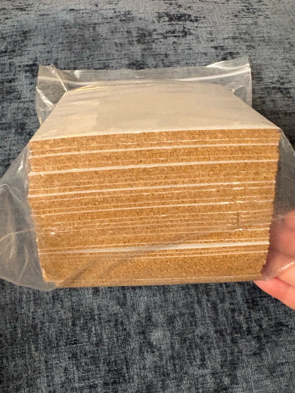 Blisstime 36 Self-Adhesive Cork Sheets 4"x 4" for DIY Coaster